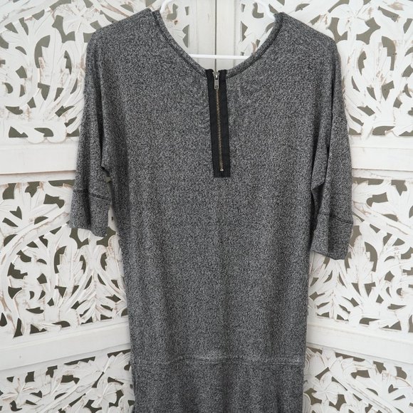 Kasie | Gray drawstring waist romper - Picture 4 of 6